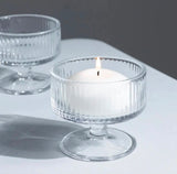 YJ 6805 C PREMIUM CANDLE  JAR  SET OF  6PC