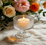 YJ 6805 C PREMIUM CANDLE  JAR  SET OF  6PC