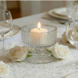 YJ 6805 C PREMIUM CANDLE  JAR  SET OF  6PC