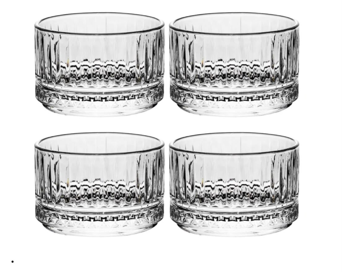 W208 PREMIUM  CANDLE JAR SET  OF  4PC