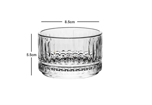 W208 PREMIUM  CANDLE JAR SET  OF  4PC