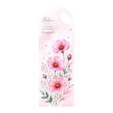 Floral Bouquet Flower Card with Handle – Good Things Take Time Design – 5 Pcs Pack
