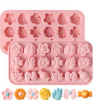 J156230 18 CAVITY CANDLE  FLOWER  MOLD/MOULD