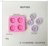 J156244 4 CAVITY FLOWER   MOLD/MOULD