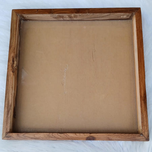 TEAK  WOOD FRAME 6X6 INCH