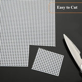 PLASTIC  CANVAS SHEET 12.5 INCH  BY  10"  APROX