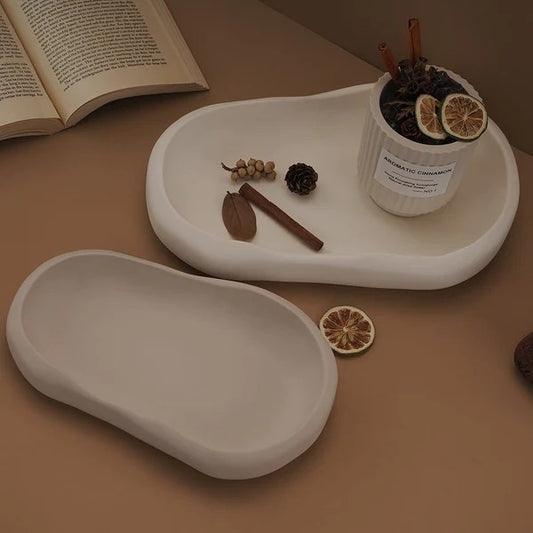 SM1282 Oval Shaped Trinket Trays Mould