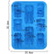 SM1438 8 Multi Cavity Assorted Sports Cars & Race Cars Mould for DIY Concrete Art, Resin Crafts, Soap Making & Cake Making Silicone Mould