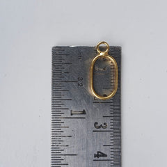 small  u  shape  pendant  bezel
