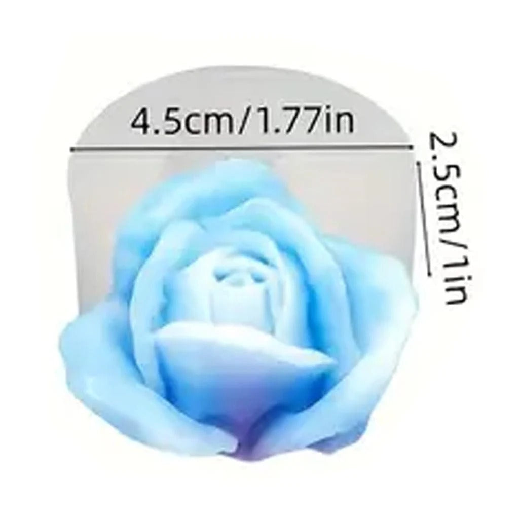 HM0122 3D Rose Flower Handmade Mould