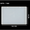 NAME PLATE MOULD (SIZE - 14x19CM , 8MM DEPTH)]