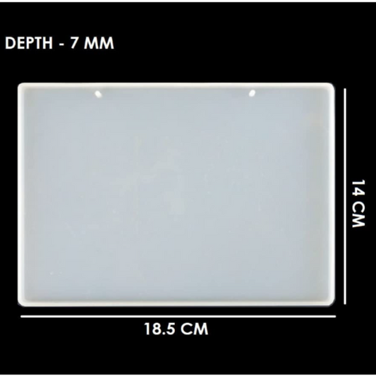 NAME PLATE MOULD (SIZE - 14x19CM , 8MM DEPTH)]