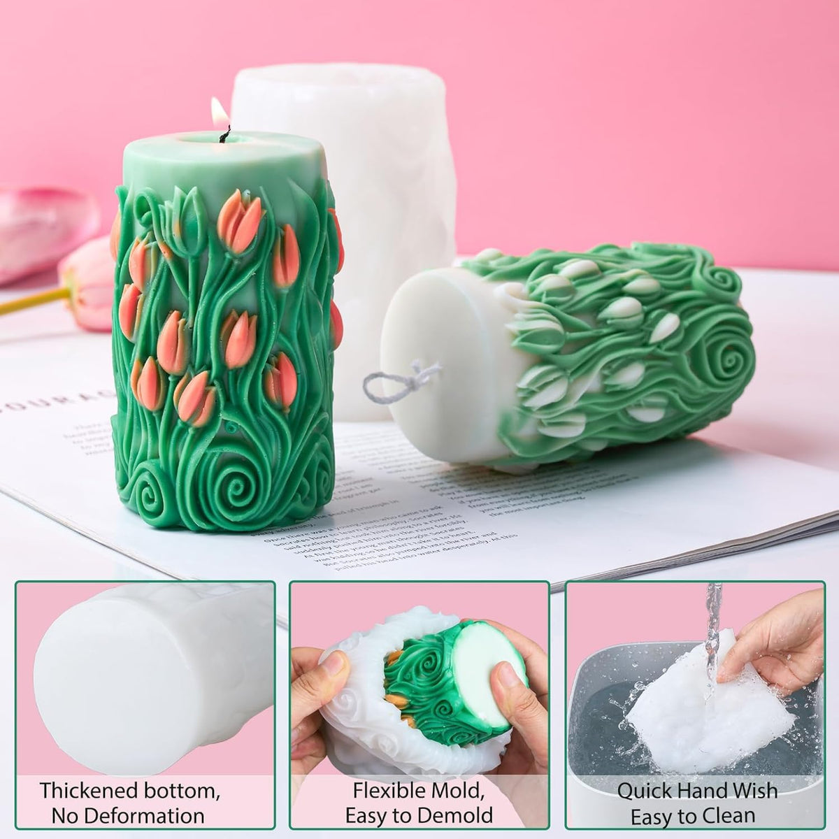 HBR383 Candle Mould
