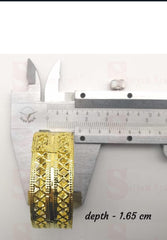 MATEL GOLD T LIGHT HOLDER (PACK OF 12 PCS)