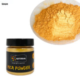 Mica Pearl Powder 50g : Gold