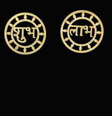 ROUND ACRYLIC  SHUBH LABH  IN ACRYLIC