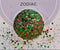 ZODIAC  GLITTER  USE  RESIN
