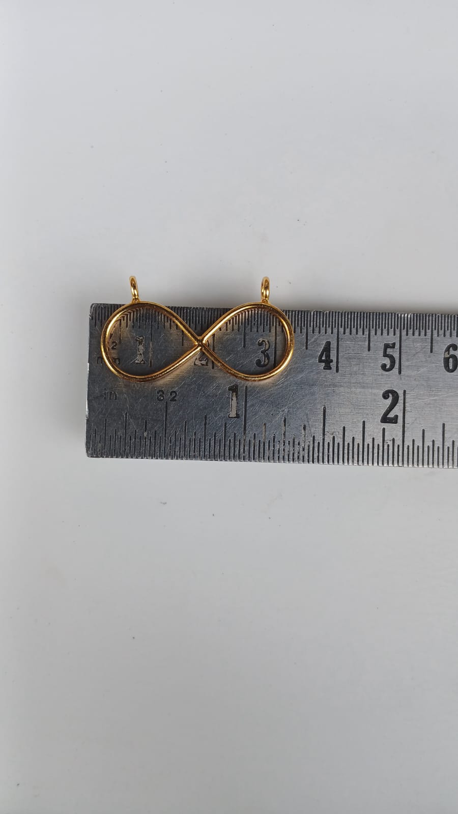 infinity  pendant  bezel
