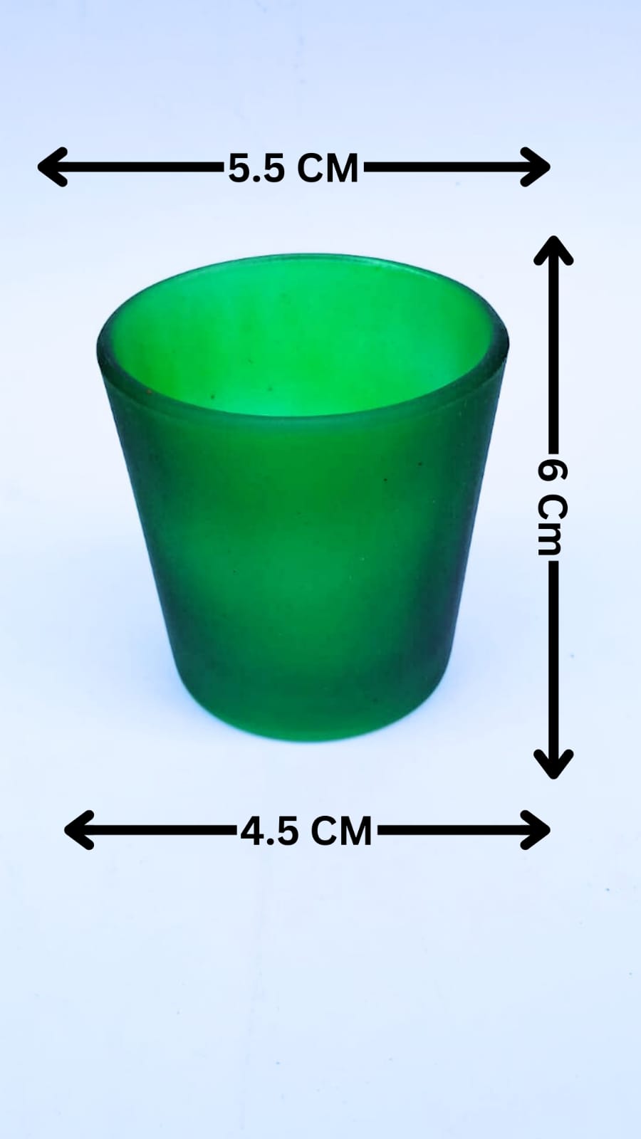 GREEN CANDLE JAR