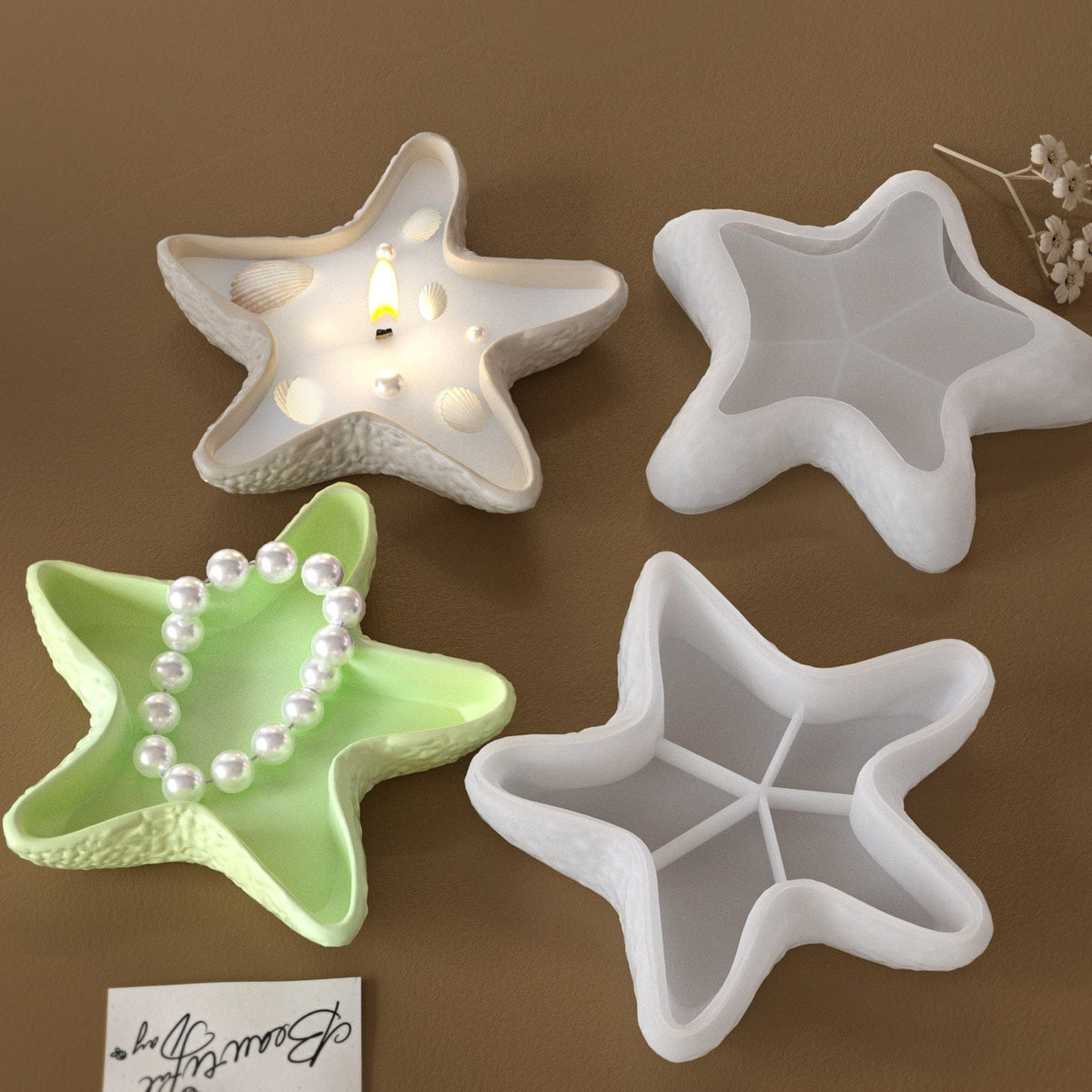 Star Fish Shape Small Bowl Mould SM1248