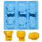 6 cavity LION BABY  MOLD  FOR  ECO CASTING  RESIN  AND  CANDLE MOLD   MOULD/MOLD