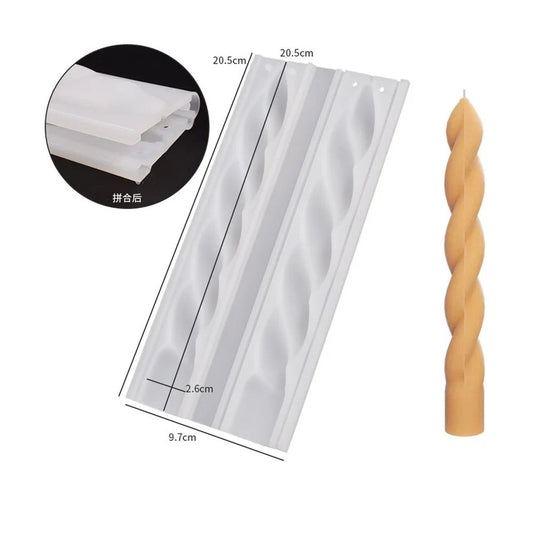 GEOMETRIC  SPIRAL  LONG  MOULD/MOLD