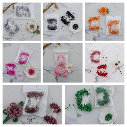 COLOUR FULL MIX PEARL  POLLEN  QTY:- 270 Approx. Size:- 3mm Approx.