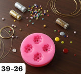 HBR3926  PINK FLOWER  MOULD  4  CAVITY