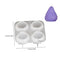 SM1376 4 CAVITY BIG STRAWBERRY CANDLE MOLD