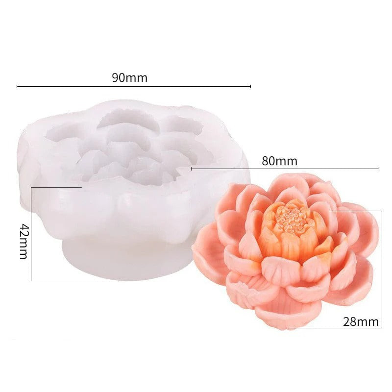 HM0054 3D Flower Handmade Mould