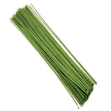 1.2mm Thin Paper Coated Light Green Stem Wire 40PC  APRROX