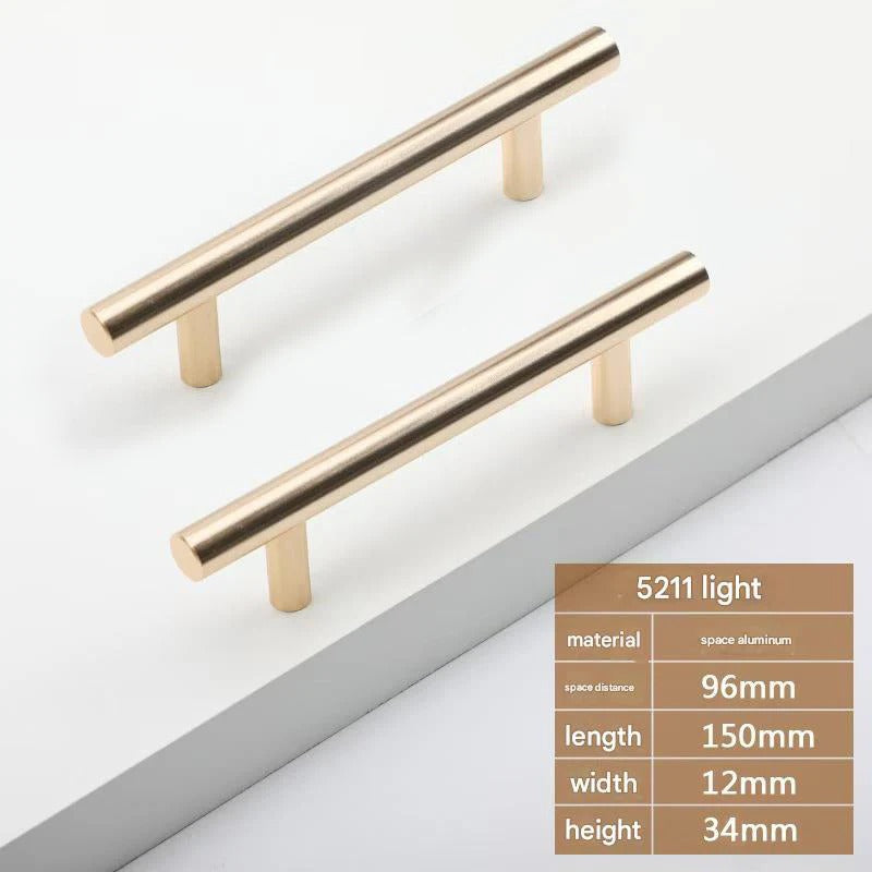 6" Plain Metal Handle  RI07242