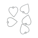 HEART  BEZEL  GLD  ND  SILVER