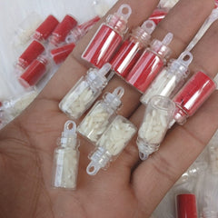 SMALL  PREMIUM  RAKHI  ROLI  CHAWAL BOTTLE FOR RESIN PLATTER