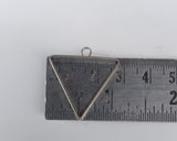TRIANGLE SHAPE  PENDANT  BEZEL