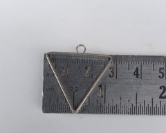 TRIANGLE SHAPE  PENDANT  BEZEL