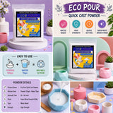 CERAMIC  WATER BASED  POWDER / ECO  CASTING  RESIN pack  of  1kg