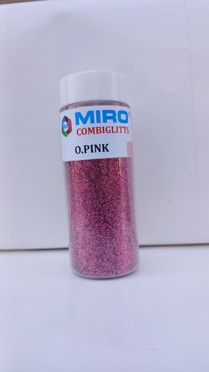 O.  PINK GLITTER 25GM