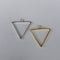TRIANGLE SHAPE  PENDANT  BEZEL