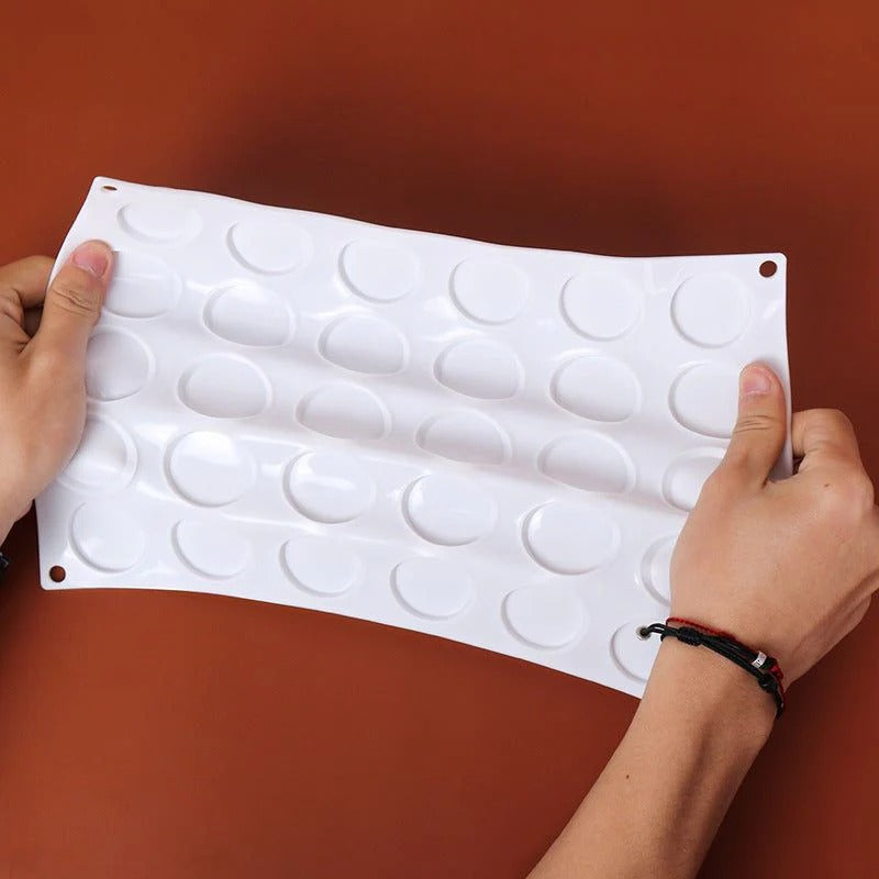 30 Cavity Round Wax Seal Mould  SM0204