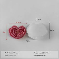 HM0052 SMALL 3D HEART MOULD
