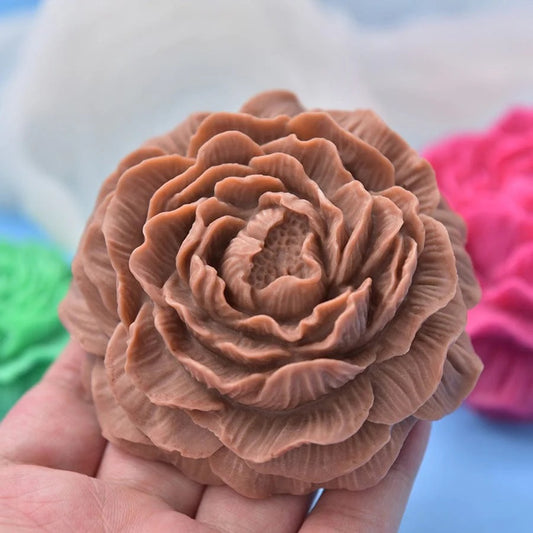 HM0126 3D PEONY MOULD