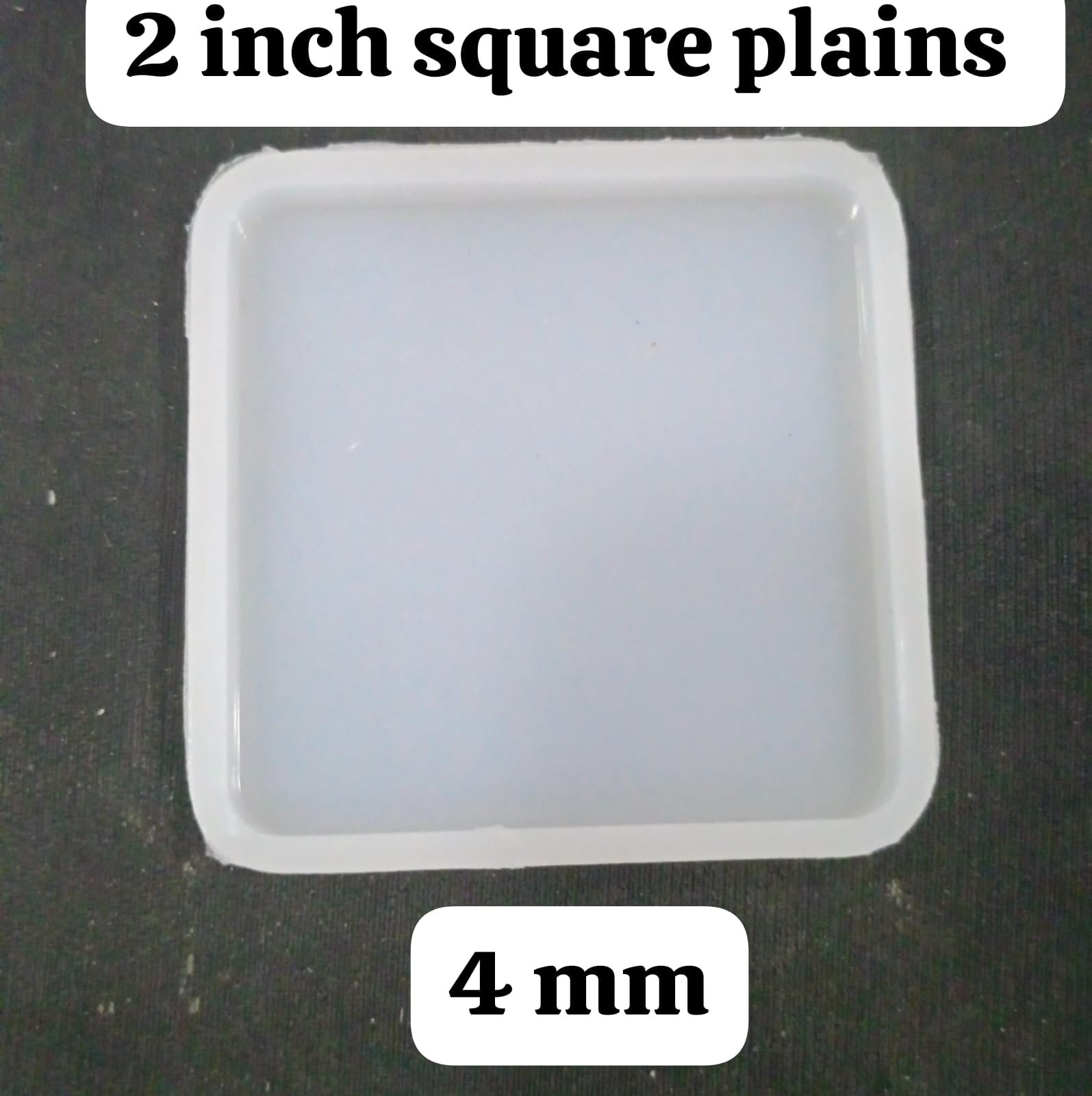 2" PLAIN  SQUARE  MOULD/MOLD