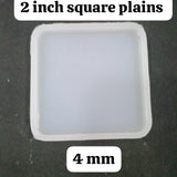 2" PLAIN  SQUARE  MOULD/MOLD