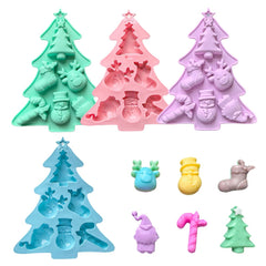 LBM 1210  6  CAVITY  CHRISTMAS  MOULD  PACK OF 1PC