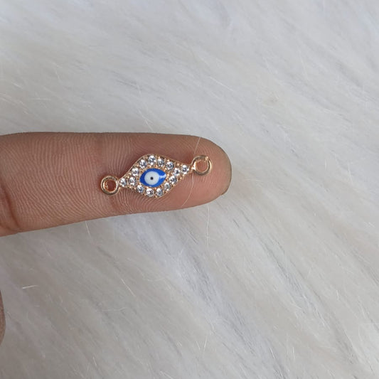 GOLD EVIL EYE  CHARM  FOR RAKHI  AND  BRACELET