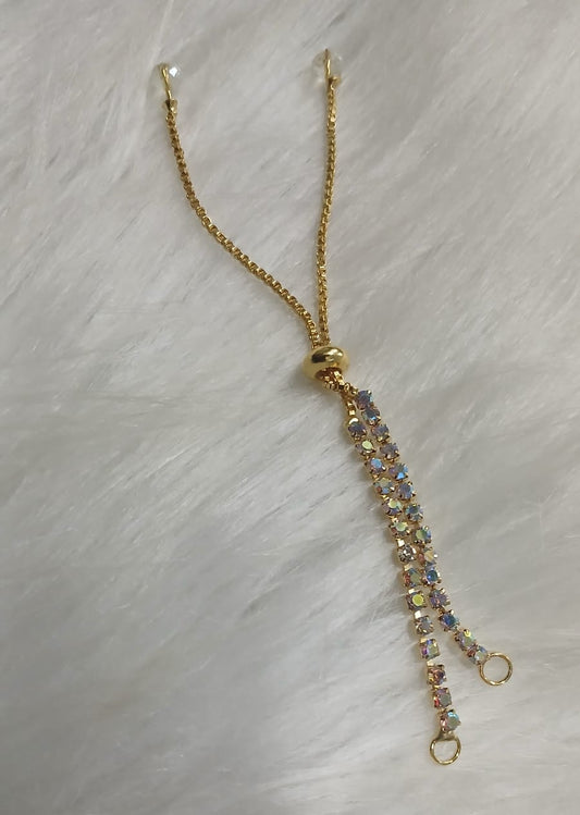 DIAMOND  JARKAN SLIDER  BRACELET