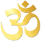 Om Golden Acrylic Cutout for Resin Art / Art and Craft