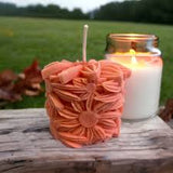 4" INCH WHITE COATED CANDLE WICK