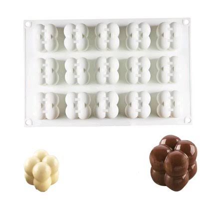 6627 multi cavity bubble candle mould